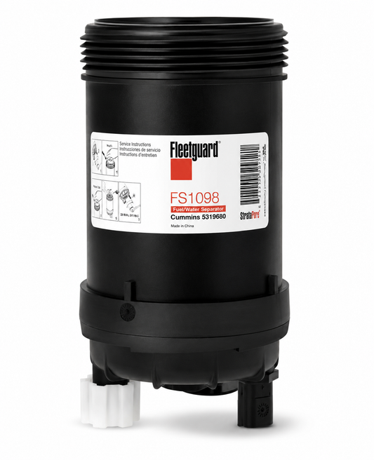 Fleetguard FS1098 Fuel / Water Separator Spin-On Filter